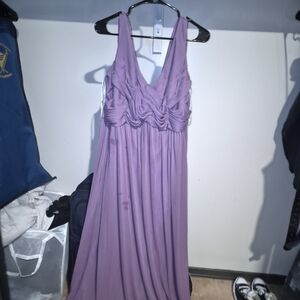 Elegant Purple Evening Gown